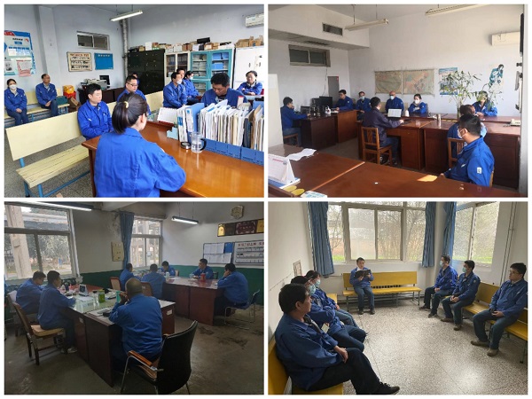 4月初 計控電儀部各工段班組學(xué)習(xí)《計控電儀部在線作業(yè)工作標(biāo)準(zhǔn)》達(dá)到入腦入心人人皆知效果.jpg